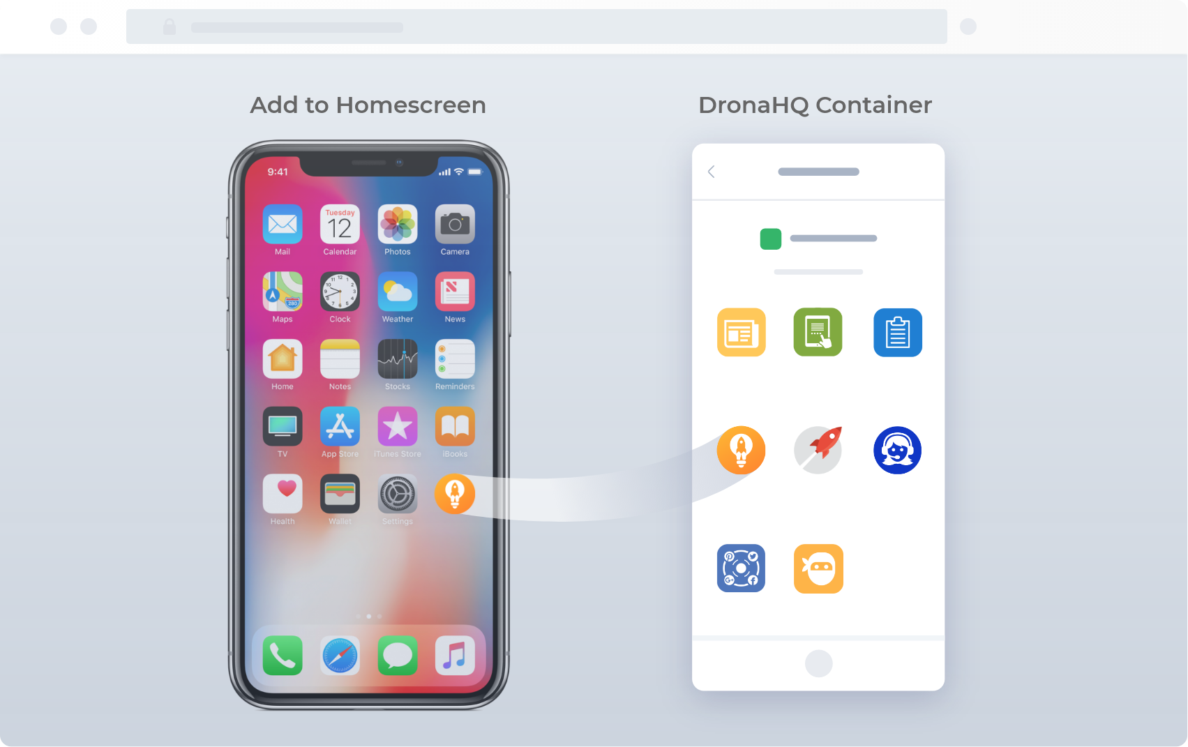 Add to Home screen