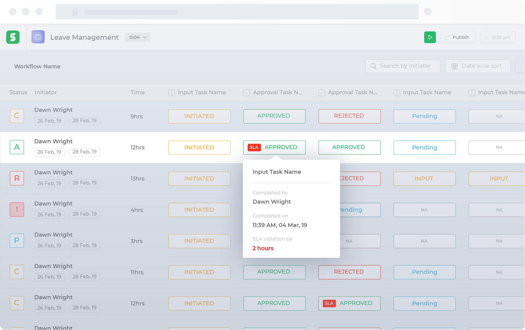 Workflow Analytics on mobile apps