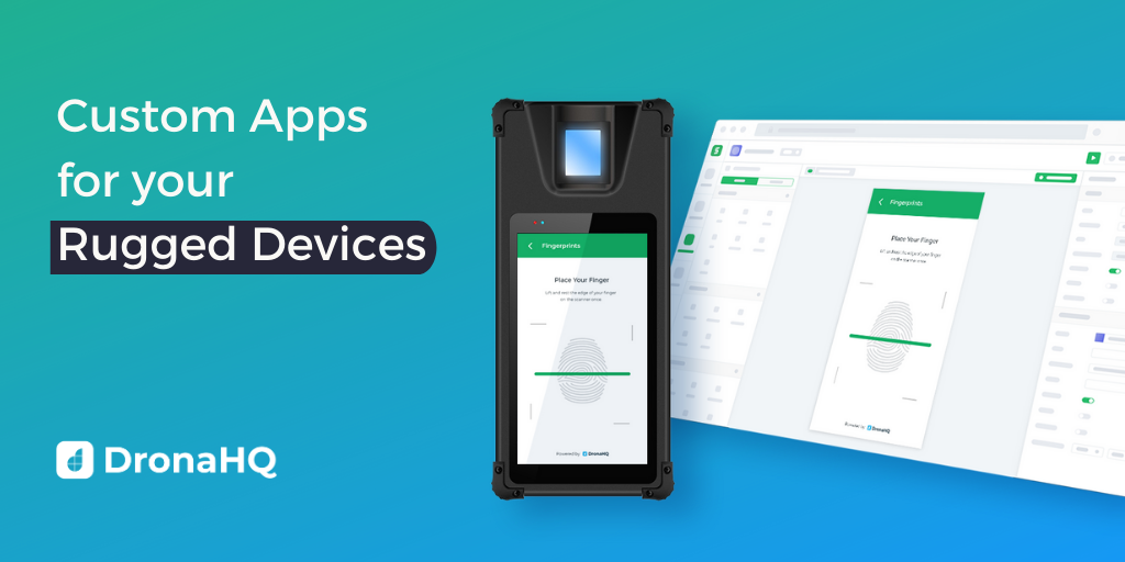 create custom apps for rugged device