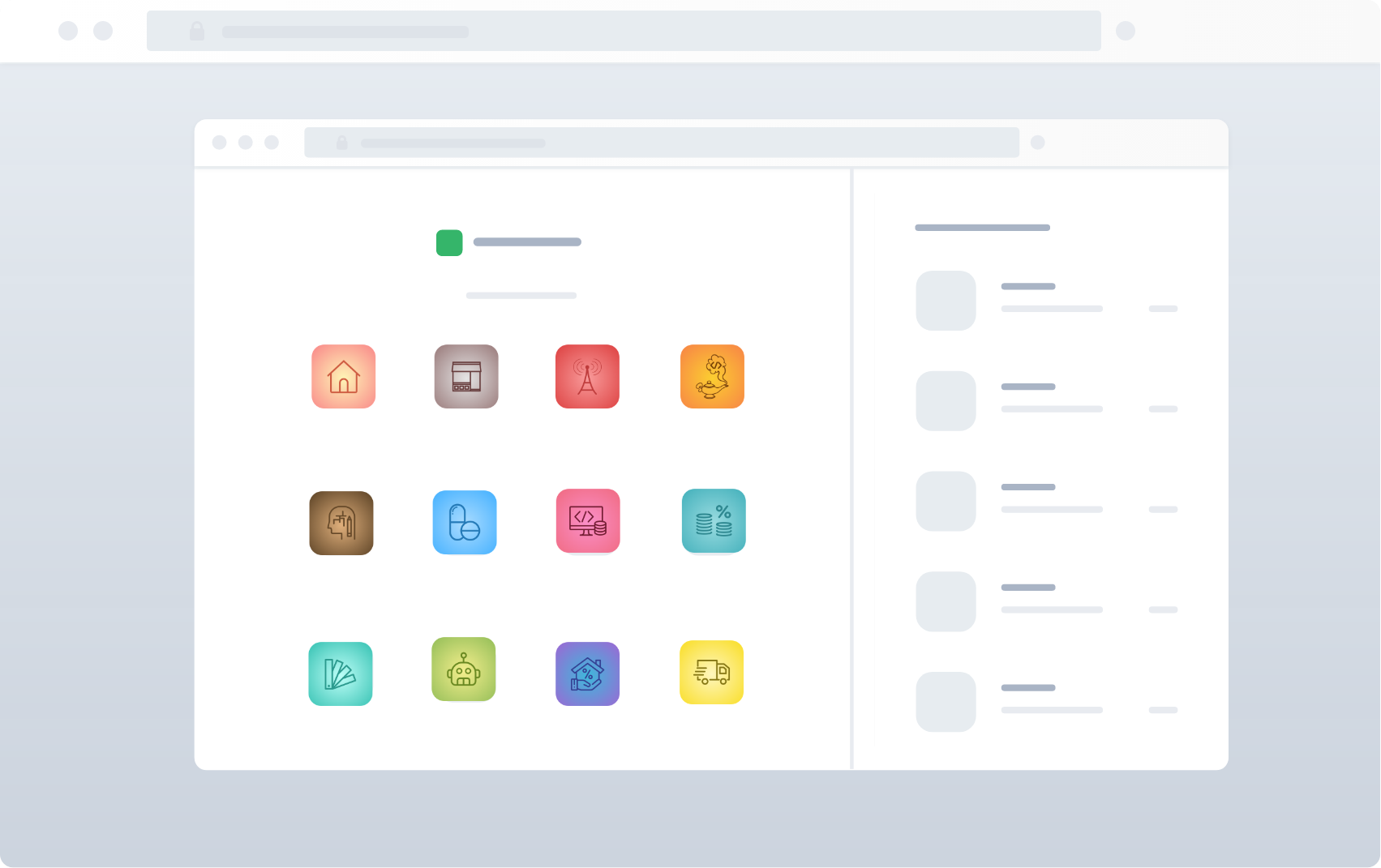 Container App for all micro apps