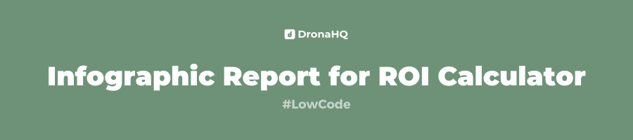 Infographic Report for ROI Calculator