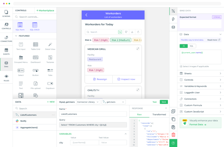 DronaHQ-Builder-UI