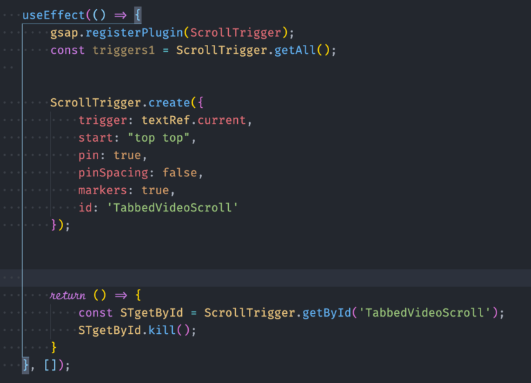 GSAP in React