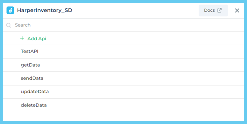 add different API 