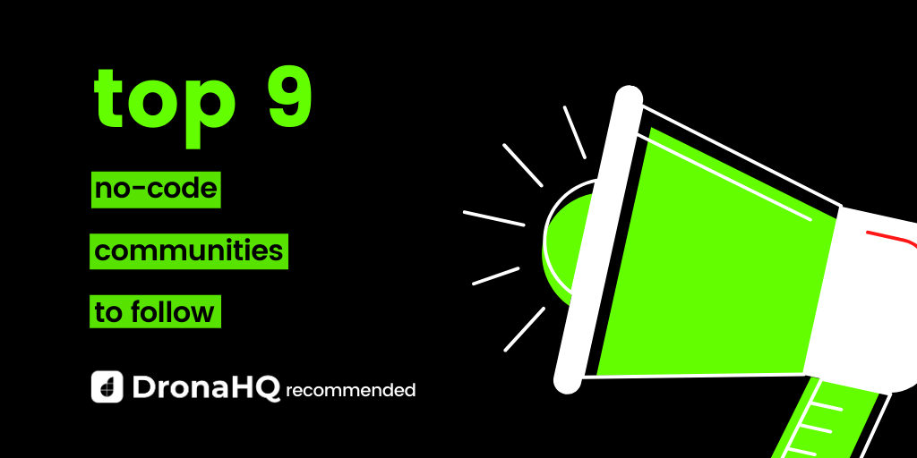 nocode communities to follow dhq recommends